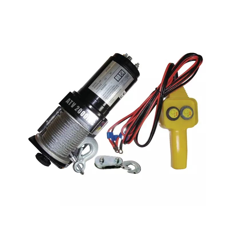 TREUIL ELECTRIQUE 12V 900 kg FILIN D4 15METRE - ref. 1955570 | TP Agri