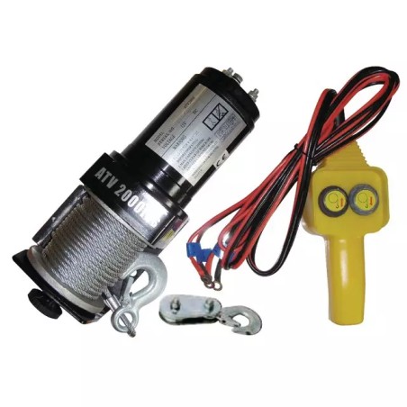 TREUIL ELECTRIQUE 12V 900 kg FILIN D4 15METRE - ref. 1955570 | TP Agri