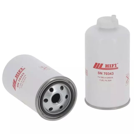 FILTRE A GASOIL SN 70343 HIFI FILTER - ref. HIFSN70343 | TP Agri