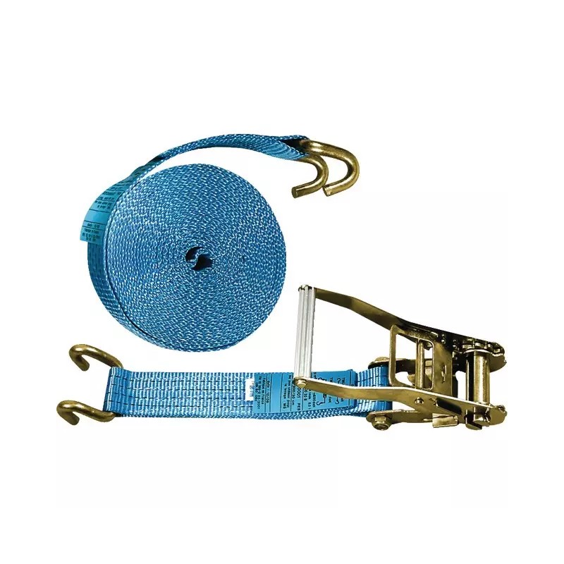 SANGLE A CLIQUET 50MM CROCHETS OUVERTS 16M 6T - ref. 272980 | TP Agri