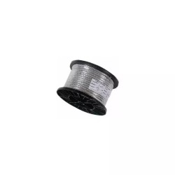 CABLE ACIER GALVA 5 MM AME TEXTILE BOBINE PVC - ref. 215737 | TP Agri