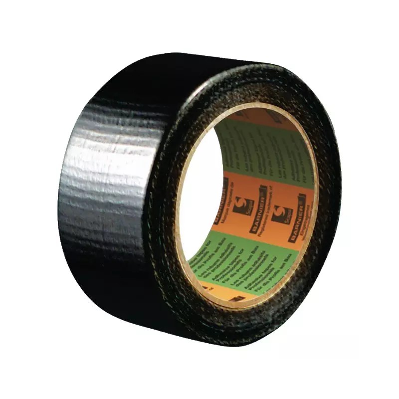 RUBAN ADHESIF REPARE BACHE NOIR 100MM X 50M B - ref. 2610555 | TP Agri