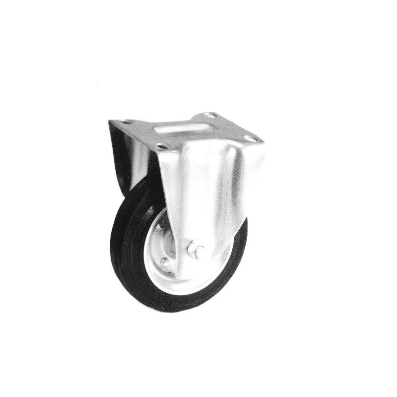 ROUE POLYAMIDE A CHAPE FIXE 200 MM BANDAGE POL - ref. 203447 | TP Agri