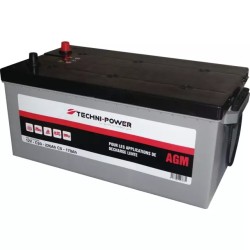 BATTERIE 12V 205AH DECHARGE LENTE AGM LOISIR - ref. 31307046 | TP Agri
