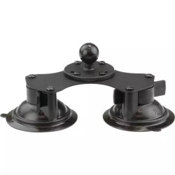 BASE DOUBLE VENTOUSE TWIST-LOCK T AVEC BOULE - ref. 31528022 | TP Agri