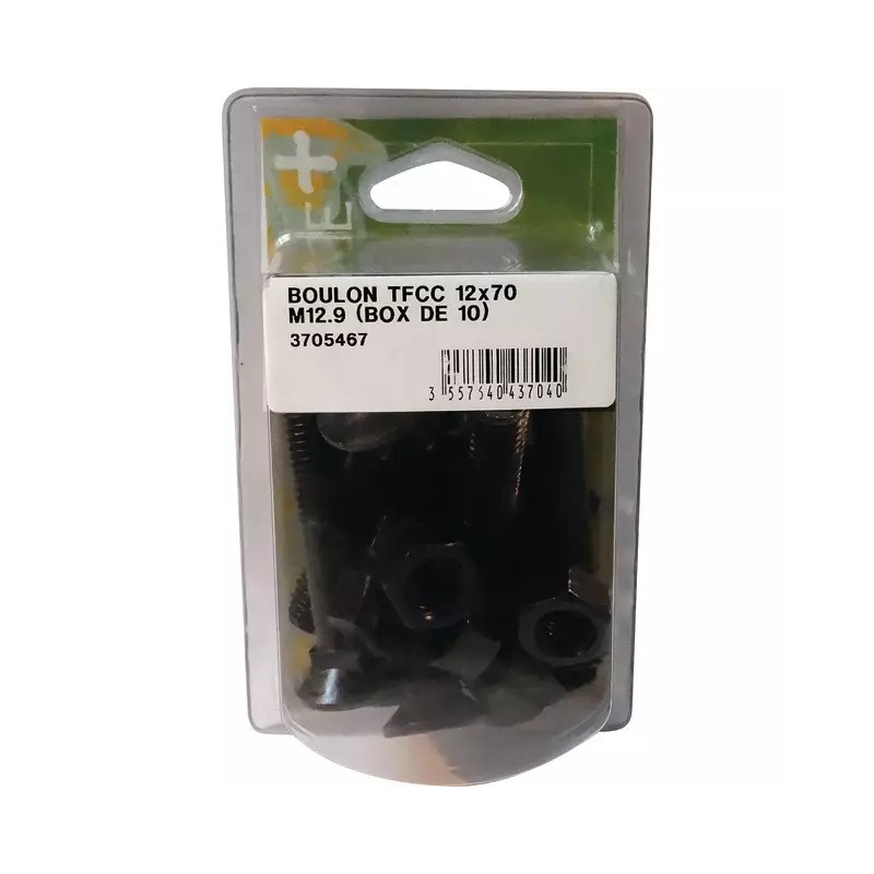 BOULON TETE FRAISEE COLLET CARRE 12X70 12.9 B - ref. 3705467 | TP Agri
