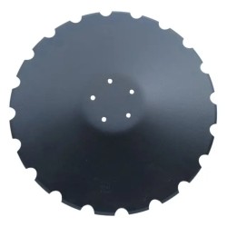 DISQUE CRENELE FOND PLAT 600X6 5 TROUS TYPE K - ref. 5271680 | TP Agri