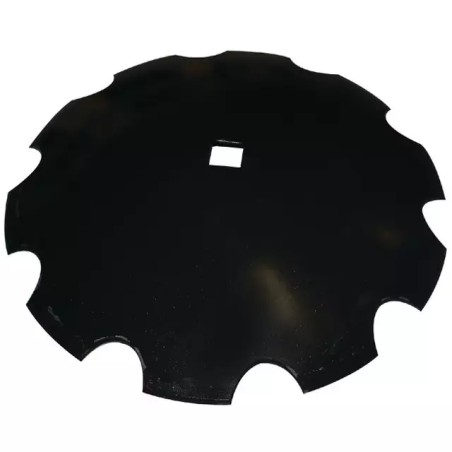 DISQUE CRENELE 610X6 TROU CARRE 41 AGRI-POWER - ref. 202048 | TP Agri