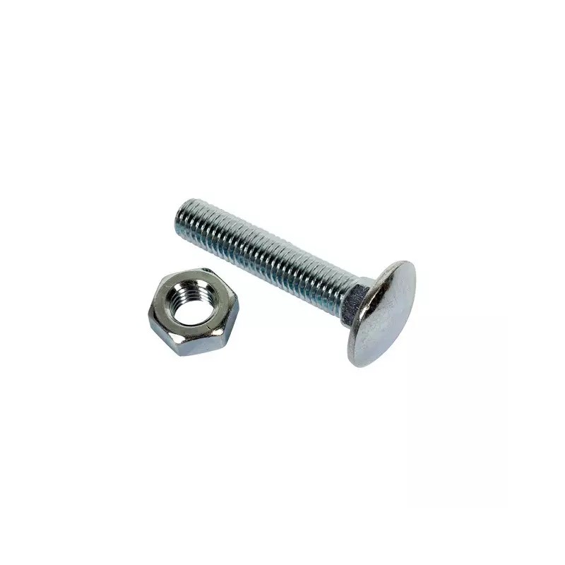 BOULON TETE RONDE COLLET CARRE 10X25 ZINGUE 4 - ref. 3726154 | TP Agri