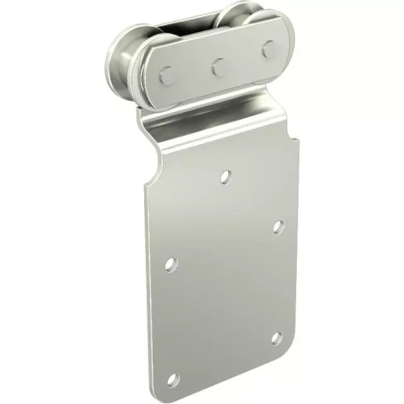 MONTURE A GALET FIXATION SUR PLAT AVEC 2 GALE - ref. 1850315 | TP Agri