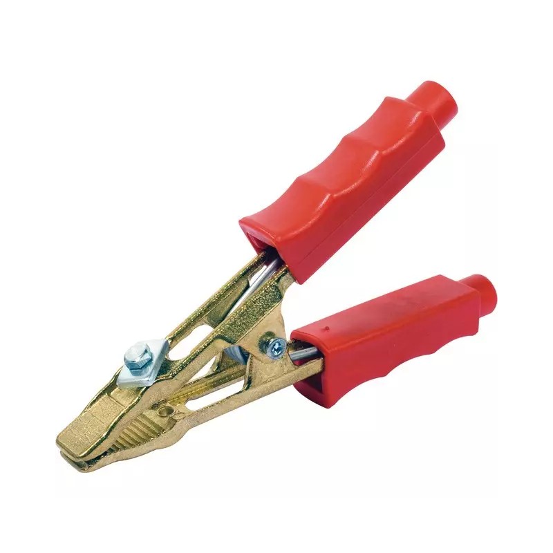 PINCE DE DEMARRAGE LAITON 25 MM2 500A ROUGE - ref. 268958 | TP Agri