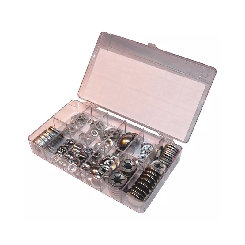 RONDELLES D'ARRET ELASTIQUE ASSORTIMENT DE 19 - ref. 1875100 | TP Agri