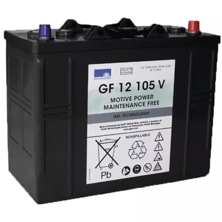 BATTERIE GEL GF12105V 12V 120AH - ref. 31306024 | TP Agri