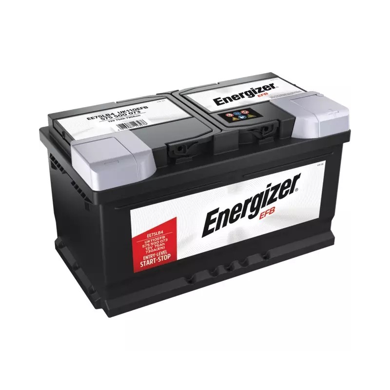 BATTERIE EE75LB4 12V 75AH 730A EN + A DROITE - ref. 31307217 | TP Agri