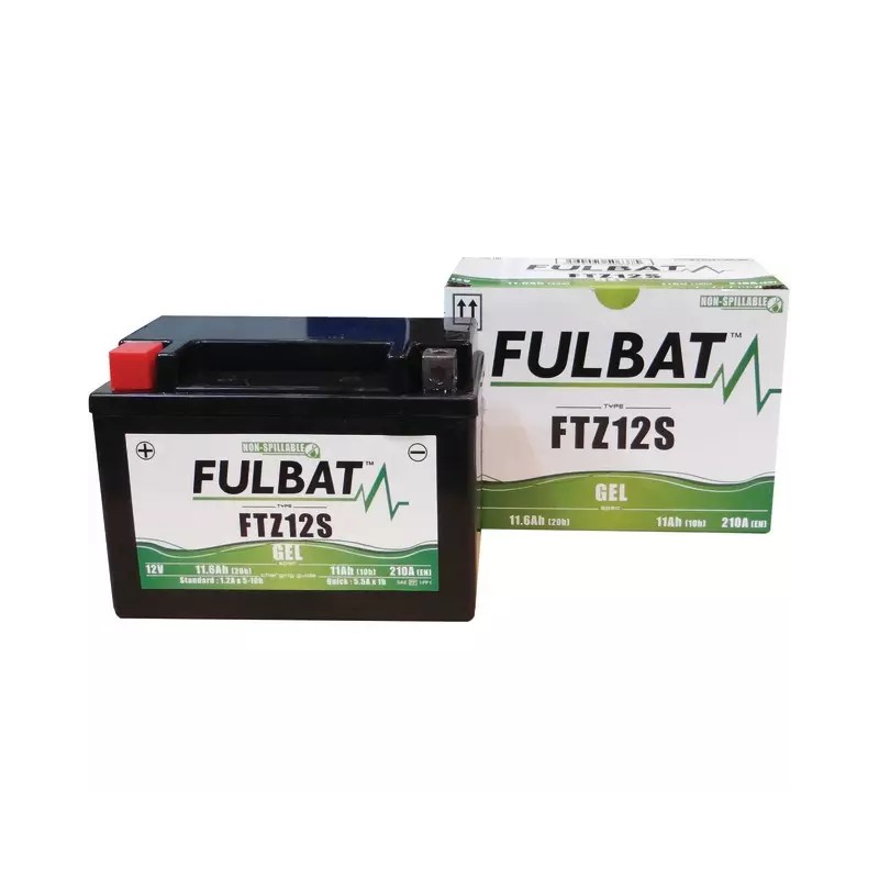 BATTERIE GEL 12V 11AH 210A TYPE YTZ12S + A G - ref. 31313095 | TP Agri
