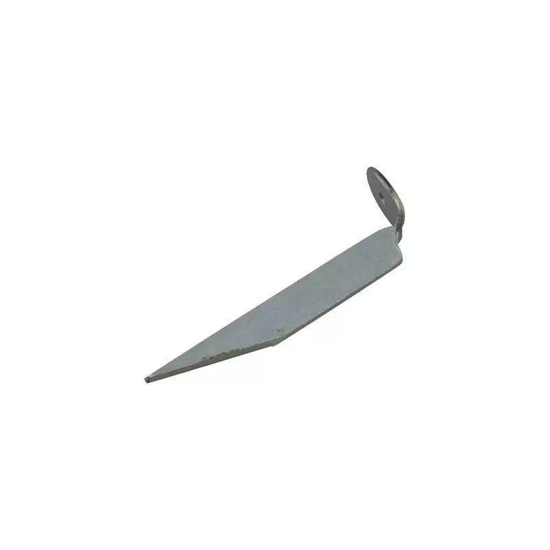 PATTE-FICHE A POINTE COUDEE 120 MM ZINGUE - ref. 1842739 | TP Agri