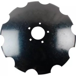 DISQUE CRENELE FOND PLAT 510X6 5 TROUS TYPE D - ref. 5271603 | TP Agri