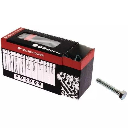 TIREFOND TETE HEXAGONALE 12X80 ZINGUE TECHNI- - ref. 1730182 | TP Agri