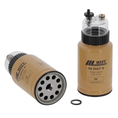 FILTRE A GASOIL SN 55437 B HIFI FILTER - ref. HIFSN55437B | TP Agri