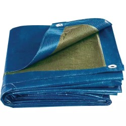 BACHE SERIE LOURDE BLEU/VERT 135GR/M2 2X 3M - ref. 2610062 | TP Agri