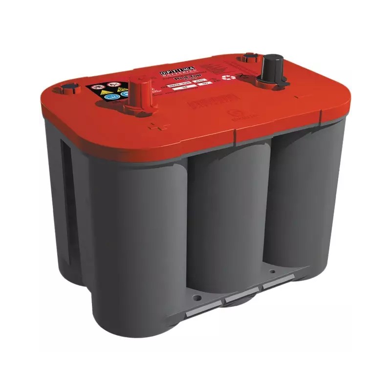 BATTERIE OPTIMA ROUGE RTS 4,2L 12V 50AH 815A - ref. 227644 | TP Agri