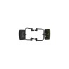 RETROVISEUR REVERSIBLE COMPLET AVEC COUPELLE 2 - ref. 227580 | TP Agri