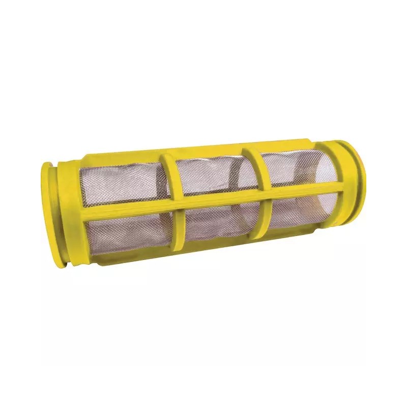 FILTRE PULVERISATEUR JAUNE INOX 122X38 80 ME - ref. 30541624 | TP Agri