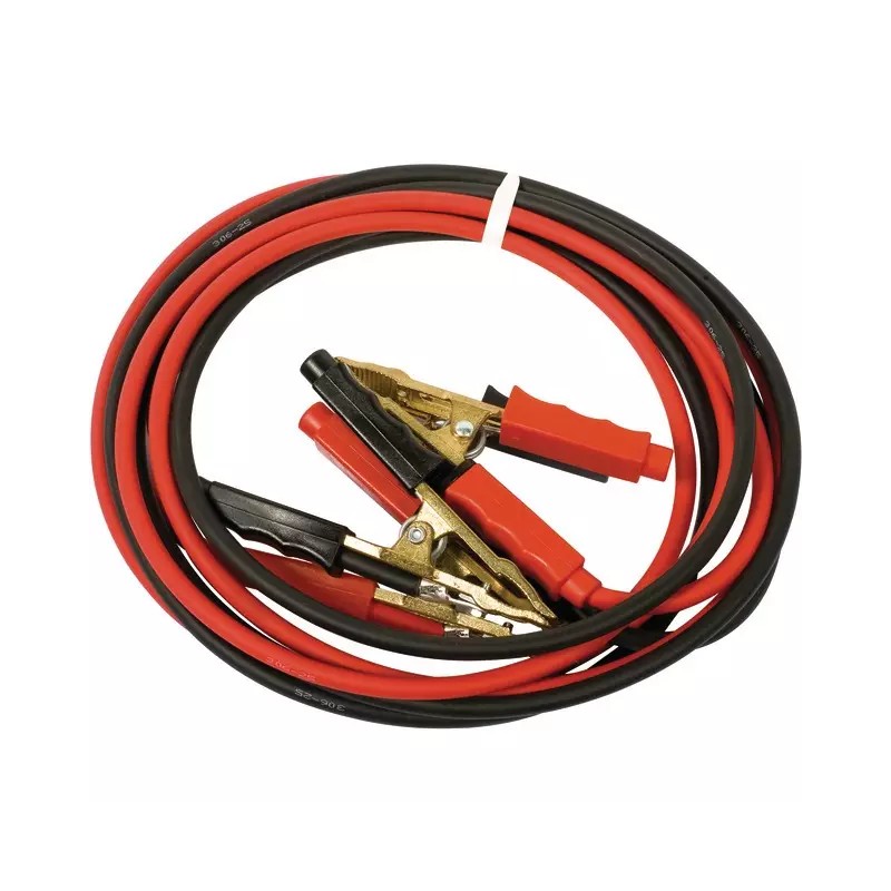 CABLE DE DEMARRAGE 25 MM2 500A PINCE LAITON 2X - ref. 270121 | TP Agri