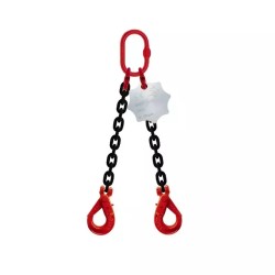 ELINGUE CHAINE 2 BRINS 8 MM AVEC CROCHETS AUT - ref. 1870220 | TP Agri