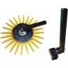 KIT BINEUR VITI 700MM JAUNE MEDIUM KRESS - ref. 5260964 | TP Agri