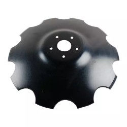 DISQUE CRENELE FOND PLAT 510X6 5 TROUS TYPE SI - ref. 407830 | TP Agri