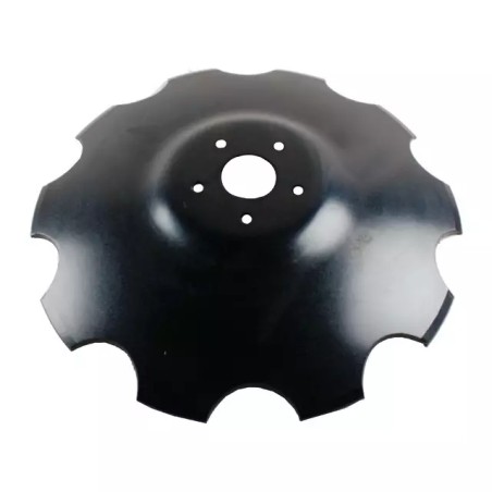 DISQUE CRENELE FOND PLAT 510X6 5 TROUS TYPE SI - ref. 407830 | TP Agri