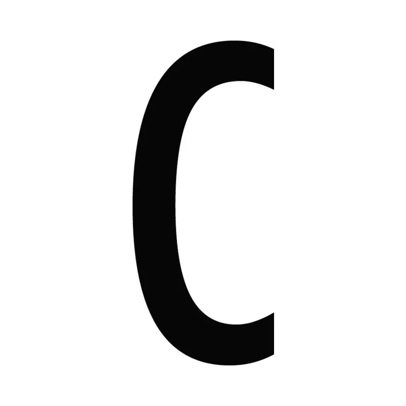 CARACTERE LETTRE ( C ) STYLE AUTO SACHET DE - ref. 31585022 | TP Agri