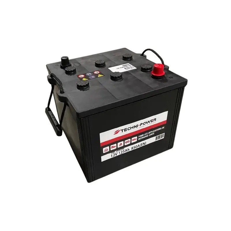 BATTERIE 12V 125AH 850 A MODELE OTAN TECHNI-PO - ref. 268096 | TP Agri