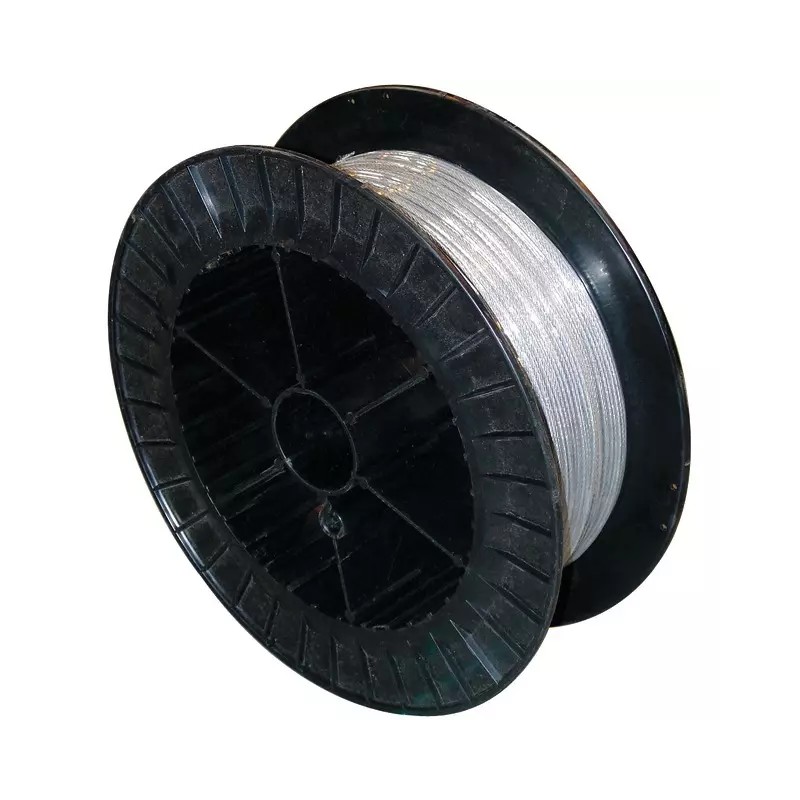 CABLE ACIER INOX 3 MM 7X7 AISI316 BOBINE DE 2 - ref. 1866153 | TP Agri