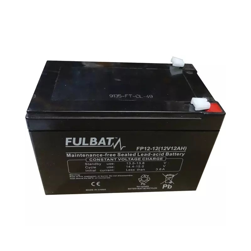 BATTERIE GEL 12V 12AH TYPE CP12-12 FULBAT - ref. 31305059 | TP Agri