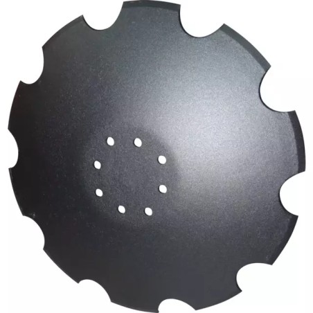 DISQUE CRENELE FOND PLAT 510X5 8 TROUS TYPE A - ref. 5271585 | TP Agri