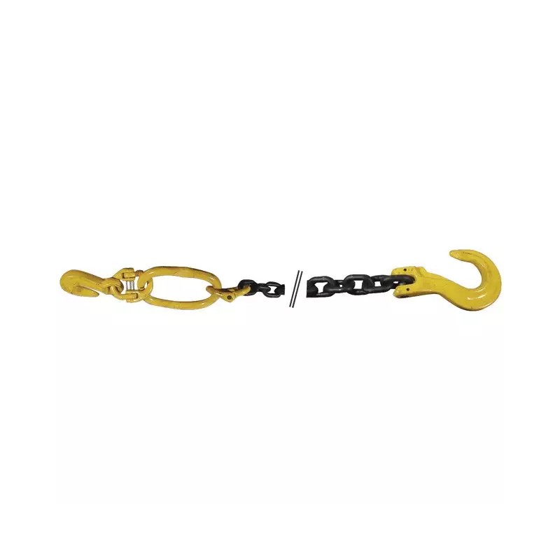 CHAINE DE REMORQUAGE 10 MM AVEC 2 CROCHETS 5 - ref. 1870210 | TP Agri