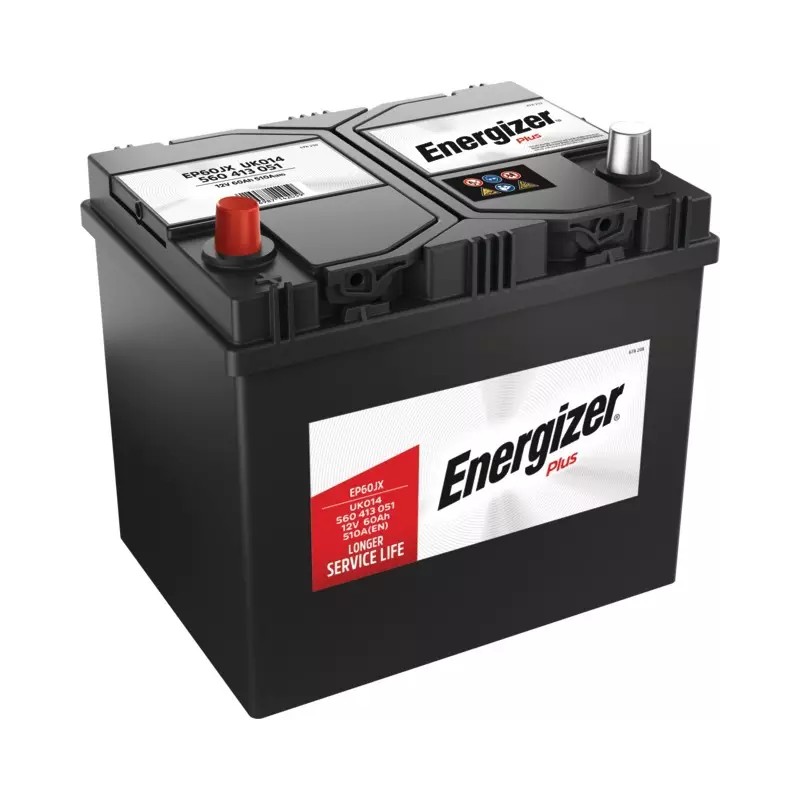 BATTERIE EP60JX 12V 60AH 510A EN + A GAUCHE - ref. 31307263 | TP Agri