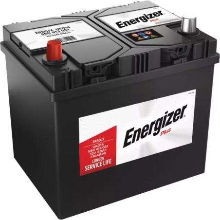 BATTERIE EP60JX 12V 60AH 510A EN + A GAUCHE - ref. 31307263 | TP Agri