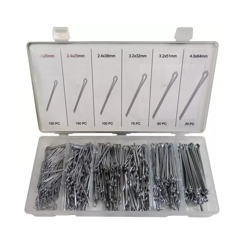 COFFRET 555 GOUPILLES FENDUES 1,6X25 A 4X64 M - ref. 1830705 | TP Agri