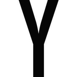 CARACTERE LETTRE ( Y ) STYLE AUTO SACHET DE - ref. 31585042 | TP Agri