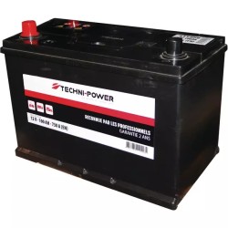 BATTERIE 12V 100AH 730A + A GAUCHE TECHNI-POWE - ref. 411558 | TP Agri