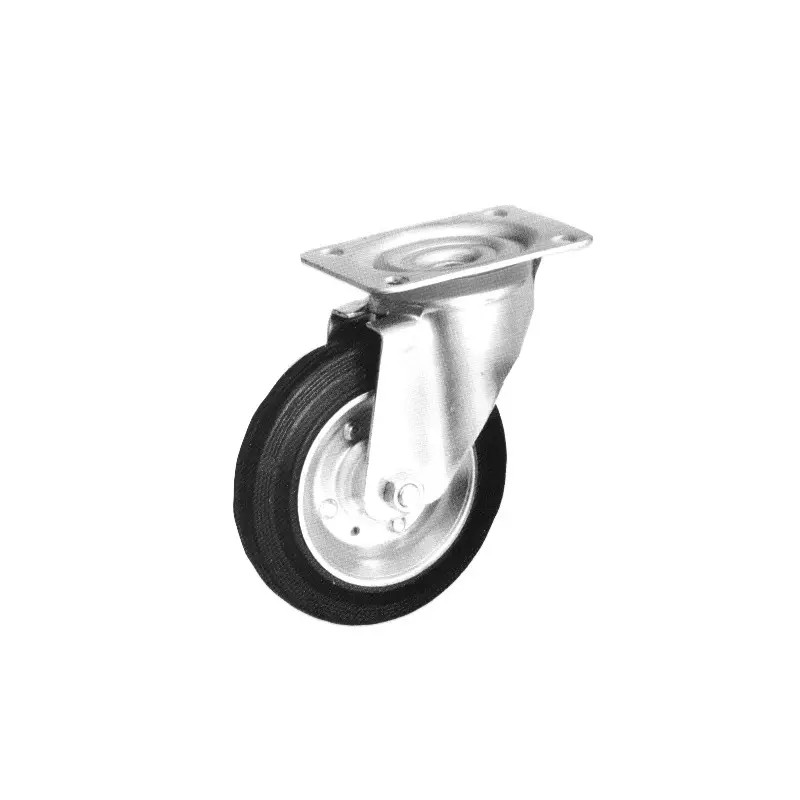 ROUE POLYAMIDE A CHAPE PIVOTANTE 160 MM BANDAG - ref. 203444 | TP Agri