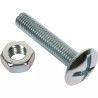 BOULON POELIER 8X60 ZINGUE 4.8 BLISTER DE 5 - ref. 3725826 | TP Agri