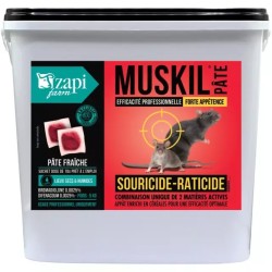 SOURICIDE RATICIDE PRO MUSKIL PATE DIFENACOUM - ref. 2829060 | TP Agri