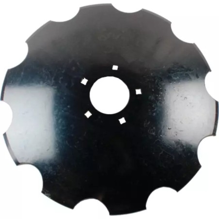 DISQUE CRENELE FOND PLAT 560X6 5 TROUS TYPE D - ref. 5271604 | TP Agri
