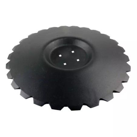 DISQUE CRENELE FOND PLAT 450X4 4 TROUS TYPE UN - ref. 272475 | TP Agri