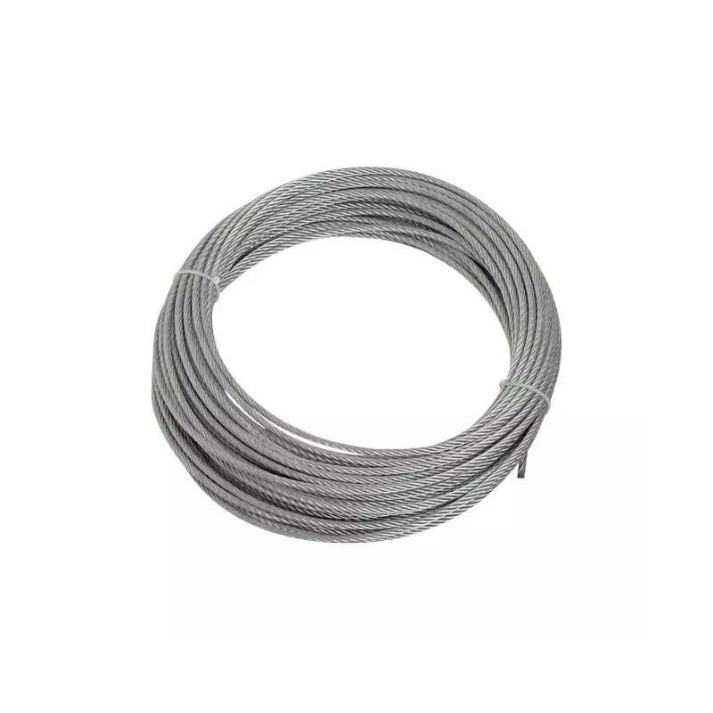 CABLE ACIER INOX 4 MM 7X7 AISI316 LE METRE - ref. 1866024 | TP Agri