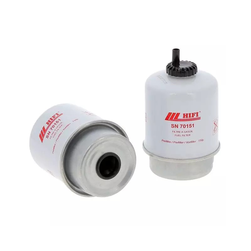 FILTRE A GASOIL SEPARATEUR D'EAU SN 70151 - ref. HIFSN70151 | TP Agri